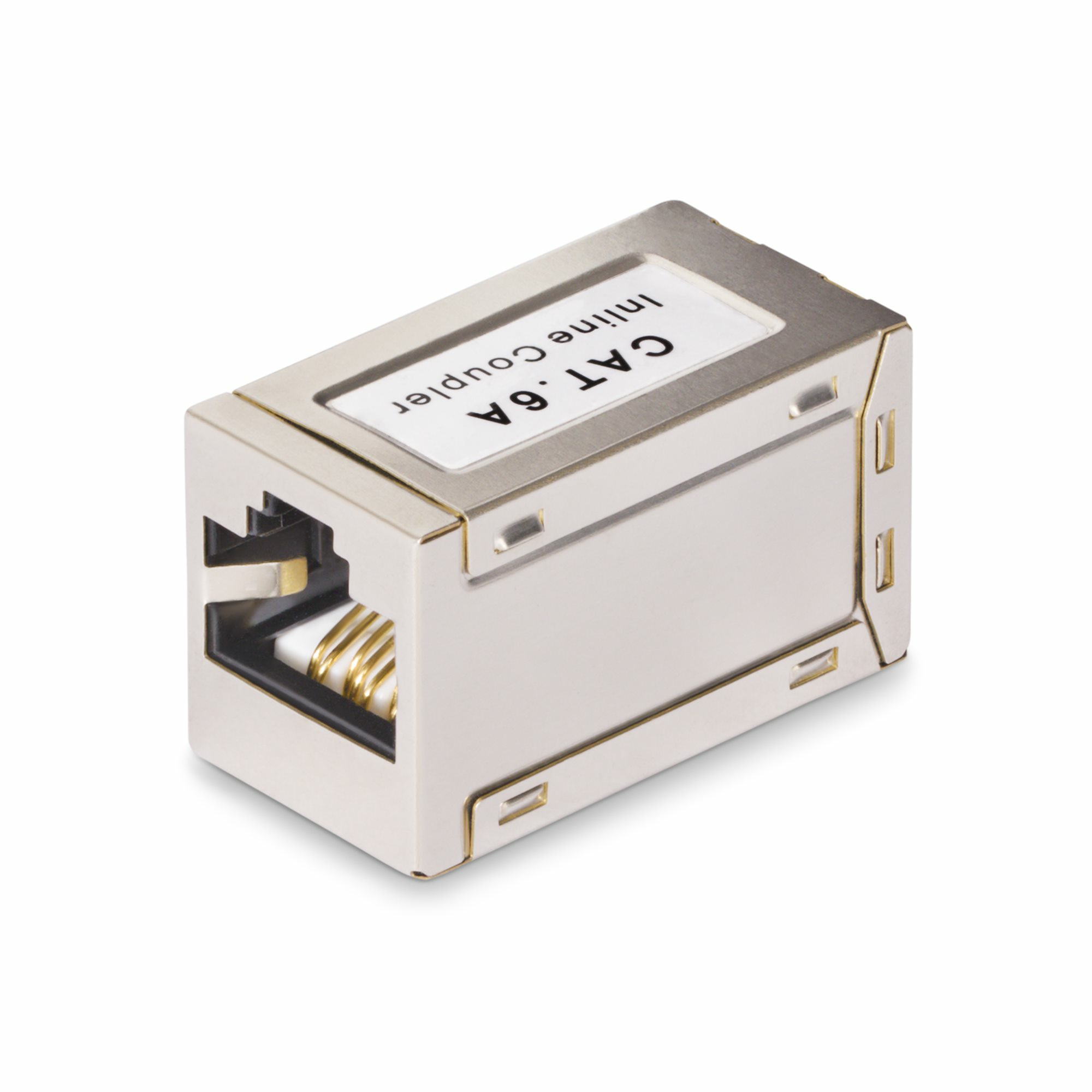 StarTech.com Shielded RJ45 Koppelstuk, Inline Cat6a Coupler, Female naar Female (F/F) T568B Connector, Shielded Ethernet Kabel Verlengstuk - Afbeelding 3