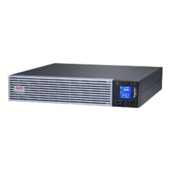 APC Easy UPS On-Line, 2000 VA, lithium-ion, rack/toren 2U, 230 V, 6 IEC C13-aansluitingen, sleuf voor communicatiekaart, inclusief railset