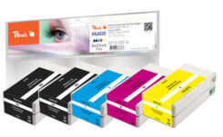 Peach PI200-645 inktcartridge 5 stuk(s) Compatibel Zwart, Cyaan, Magenta, Geel - Afbeelding 2