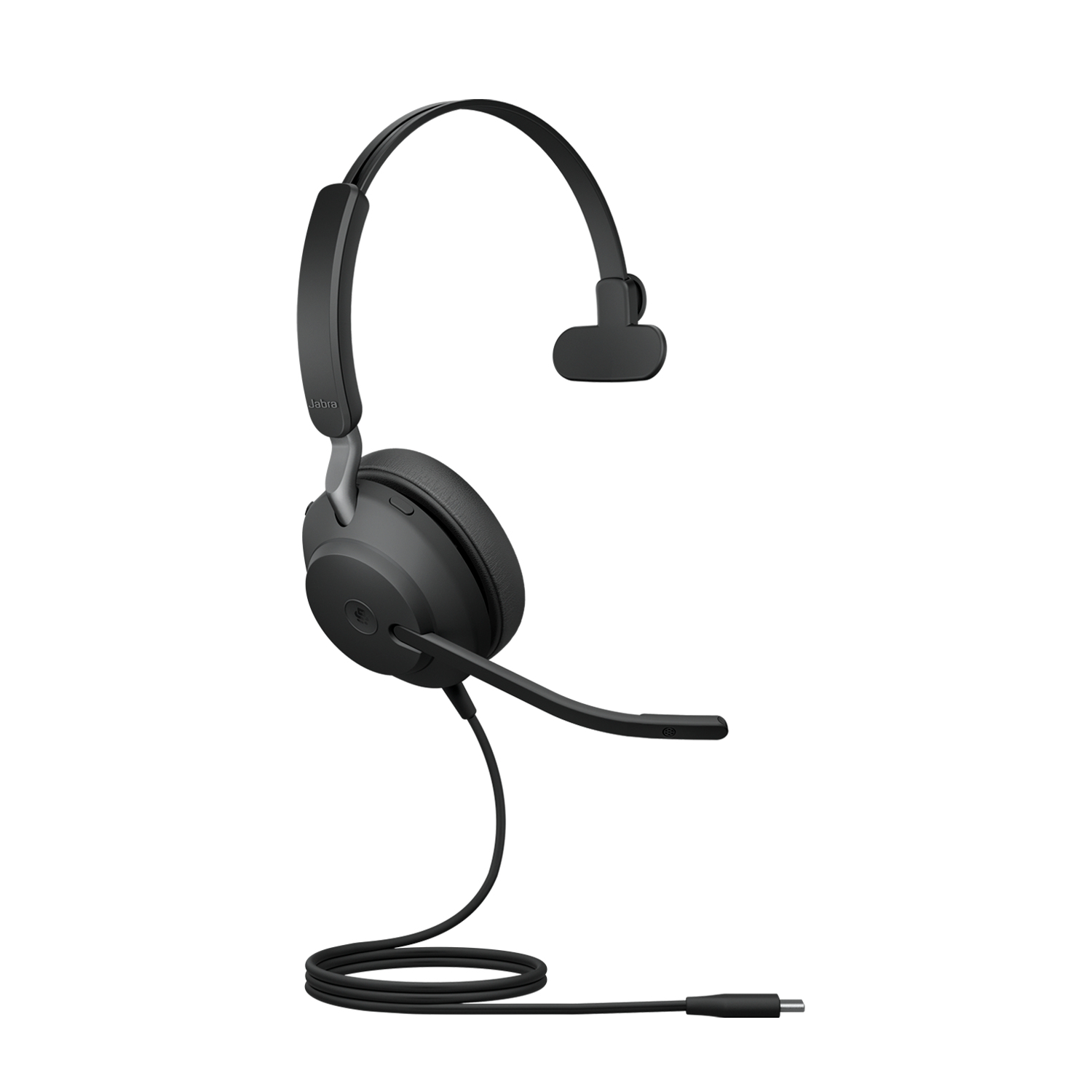Jabra Evolve2 40 SE Headset Bedraad Hoofdband Kantoor/callcenter USB Type-C / USB Type-A Zwart - Afbeelding 3