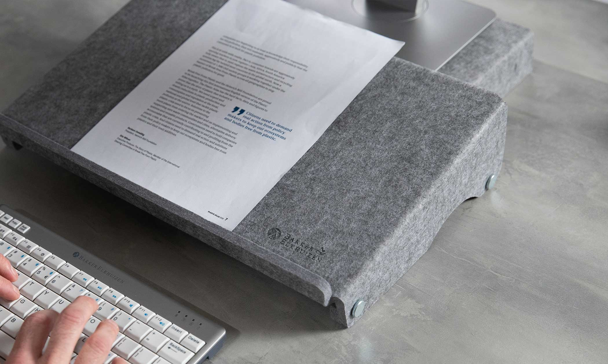 BakkerElkhuizen Q-doc 515 Circular Light Grey - Afbeelding 7