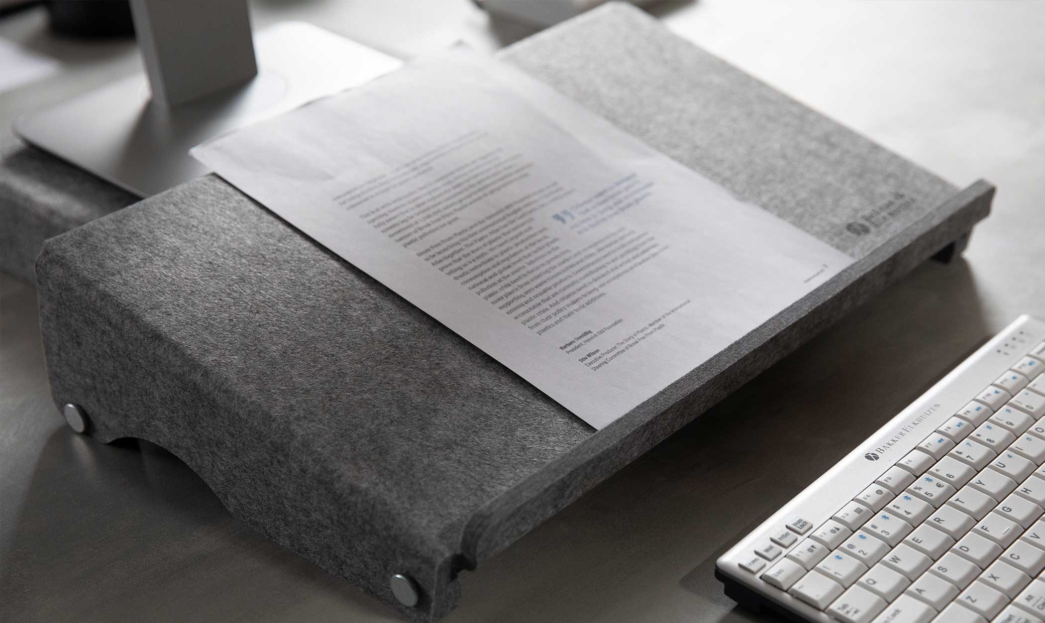 BakkerElkhuizen Q-doc 515 Circular Light Grey - Afbeelding 5