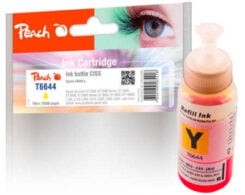 Peach PI200-427 inktcartridge 1 stuk(s) Compatibel Normaal rendement Geel - Afbeelding 2