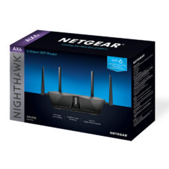 NETGEAR Nighthawk AX5400 draadloze router Gigabit Ethernet Dual-band (2.4 GHz / 5 GHz) Zwart - Afbeelding 4