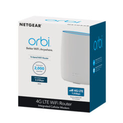 NETGEAR LBR20 draadloze router Gigabit Ethernet Dual-band (2.4 GHz / 5 GHz) 4G Wit - Afbeelding 3