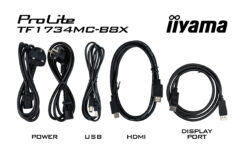 iiyama ProLite TF1734MC-B8X computer monitor 43,2 cm (17") 1280 x 1024 Pixels Touchscreen - Afbeelding 10