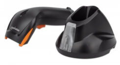Manhattan Draadloze 2D handheld barcodescanner, scandiepte 250 mm, tot 80 m effectief bereik (line-of-sight), max omgevingslicht 100.000 lux (zonlicht), zwart, 3 jaar garantie - Afbeelding 7