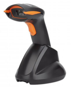 Manhattan Draadloze 2D handheld barcodescanner, scandiepte 250 mm, tot 80 m effectief bereik (line-of-sight), max omgevingslicht 100.000 lux (zonlicht), zwart, 3 jaar garantie - Afbeelding 2