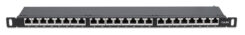 Intellinet Patchpaneel, Cat6a, FTP, 24-poorts, 19", 0,5U, afgeschermd, 90° top-entry punch-down blokken, zwart - Afbeelding 4