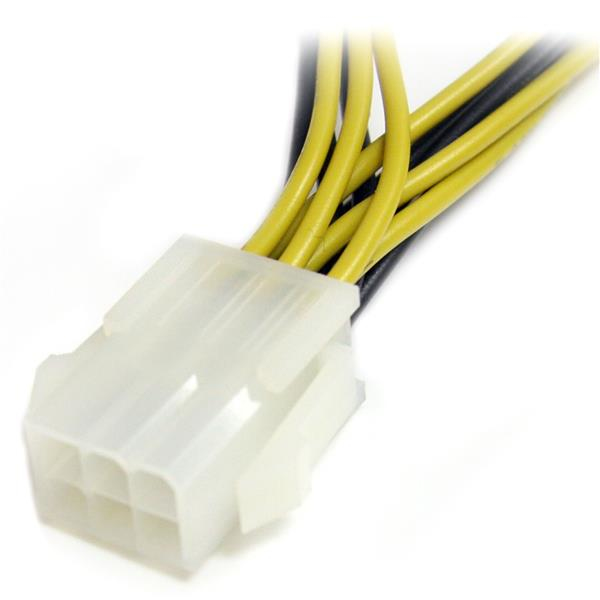 StarTech.com 15cm PCI Express Splitterkabel Voeding - Afbeelding 3