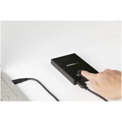 StarTech.com Versleutelbare externe hardeschijf behuizing vingerafdruk toegang voor 2,5" SATA - Afbeelding 6