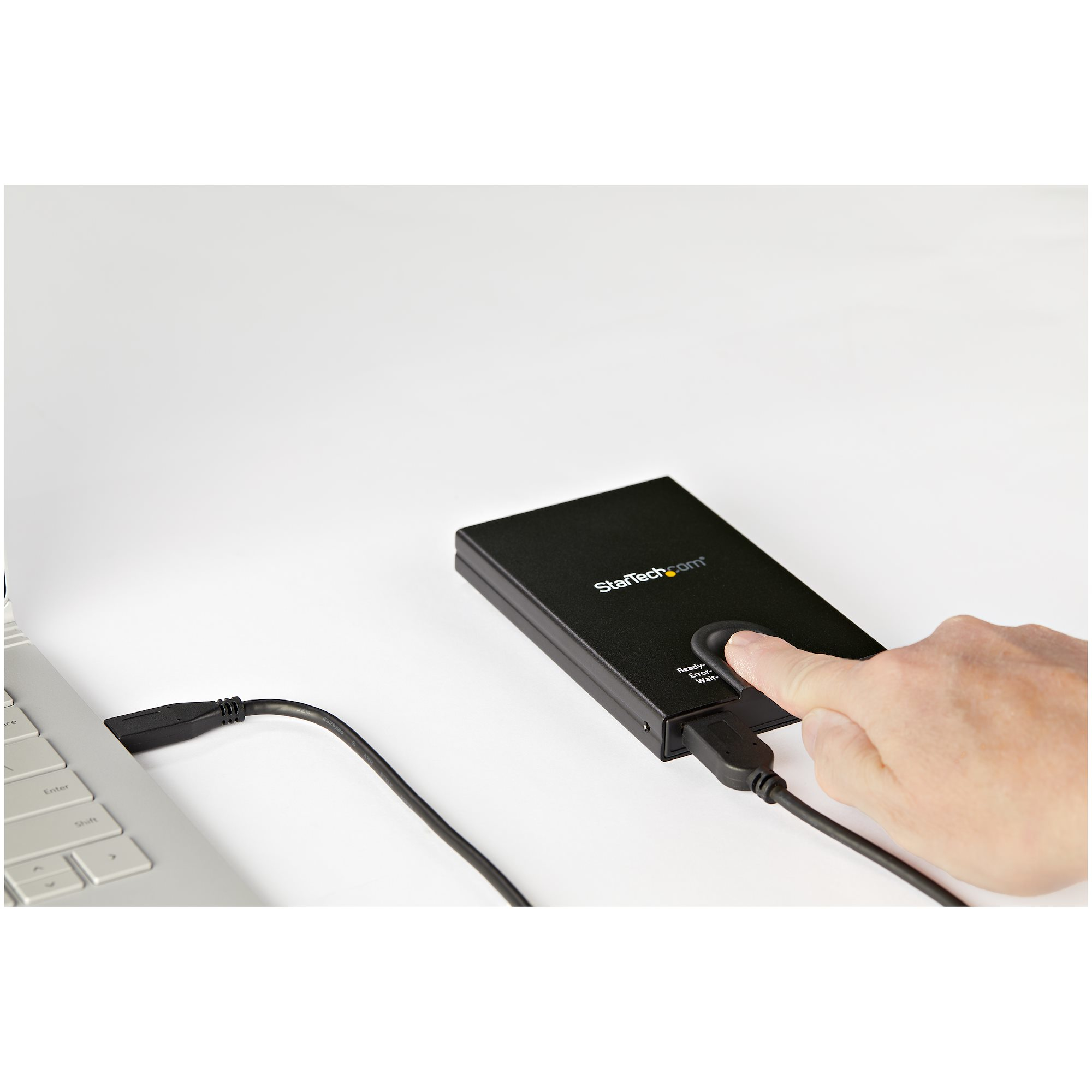 StarTech.com Versleutelbare externe hardeschijf behuizing vingerafdruk toegang voor 2,5" SATA - Afbeelding 6