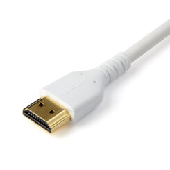 StarTech.com 2 m Premium Gecertificeerde HDMI 2.0 Kabel met Ethernet, Duurzame High Speed UHD 4K 60Hz HDR, Robuuste M/M Kabel met Aramidevezel, TPE, Ultra HD Monitors, TVs & Displays - Afbeelding 3