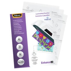 Fellowes ImageLast 80 micron lamineerhoes glanzend A3-25pk - Afbeelding 3