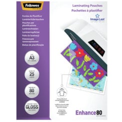 Fellowes ImageLast 80 micron lamineerhoes glanzend A3-25pk - Afbeelding 2