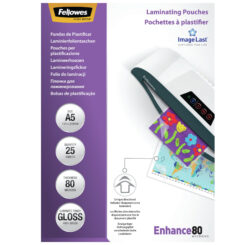 Fellowes ImageLast 80 micron lamineerhoes glanzend A5-25pk - Afbeelding 2