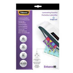 Fellowes ImageLast 80 micron lamineerhoes glanzend A5-25pk - Afbeelding 4