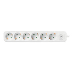 LogiLink LPS247 power uitbreiding 1,5 m 6 AC-uitgang(en) Binnen Wit - Afbeelding 3