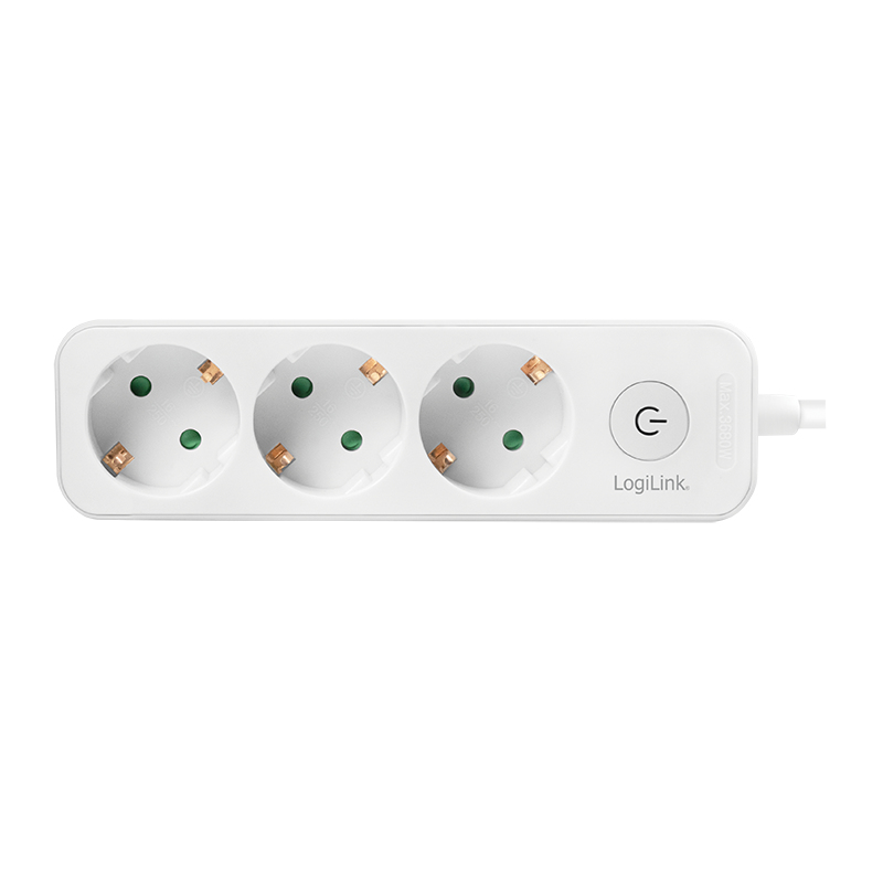 LogiLink LPS244 power uitbreiding 1,5 m 3 AC-uitgang(en) Binnen Wit - Afbeelding 3