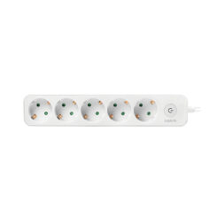 LogiLink LPS246 power uitbreiding 1,5 m 5 AC-uitgang(en) Binnen Wit - Afbeelding 3
