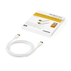 StarTech.com 2 m Premium Gecertificeerde HDMI 2.0 Kabel met Ethernet, Duurzame High Speed UHD 4K 60Hz HDR, Robuuste M/M Kabel met Aramidevezel, TPE, Ultra HD Monitors, TVs & Displays - Afbeelding 5