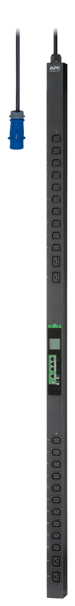 APC Easy PDU EPDU1116S, Switched, 0U, 16A, 230V, (20x)C13 & (4x)C19, IEC309 16A stekker - Afbeelding 2