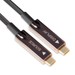 CLUB3D USB Gen 2 Type C actieve optische kabel 4K 60Hz Ultra HD unidirectioneel M/M 20 meter