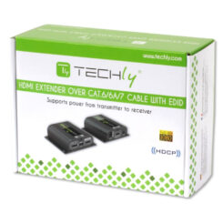 Techly IDATA EXT-E70POED audio/video extender AV-zender & ontvanger Zwart - Afbeelding 3
