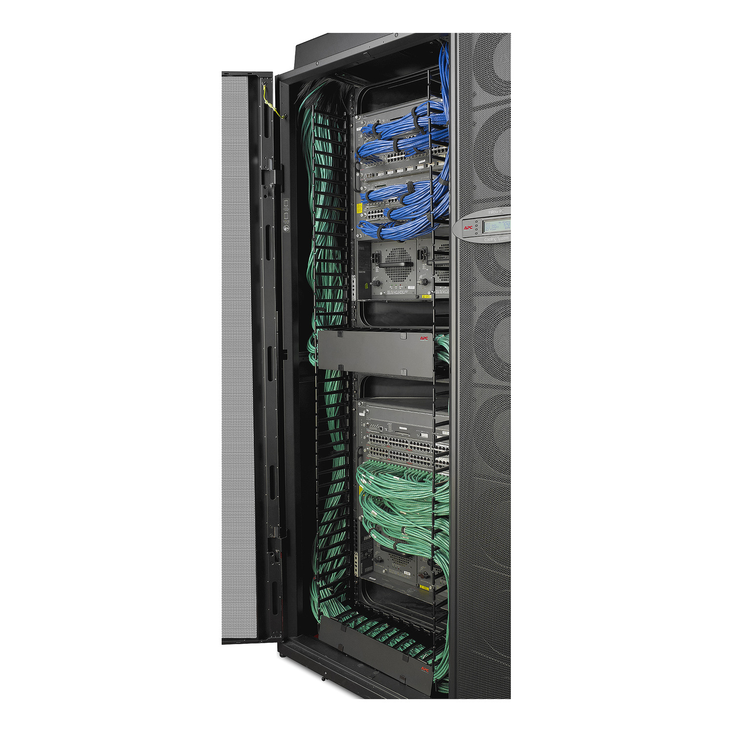 APC Verticale kabelmanager voor NetShelter SX netwerkomkastingen (4x) - Afbeelding 4
