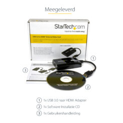 StarTech.com USB 3.0-naar-HDMI externe Multi-Monitor grafische videoadapter voor Mac & pc – DisplayLink gecertificeerd – HD 1080p - Afbeelding 12