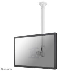 Neomounts FPMA-C100WHITE Monitor/TV-beugel plafond 10-30" - h 79-129 cm - Afbeelding 2