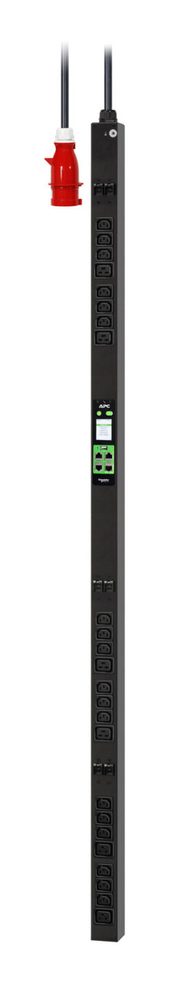 APC Easy PDU EPDU2232M - Metered, 0U, 32A, 400V, (18x)C13 & (6x)C19, IEC60309 32A 3Fase stekker