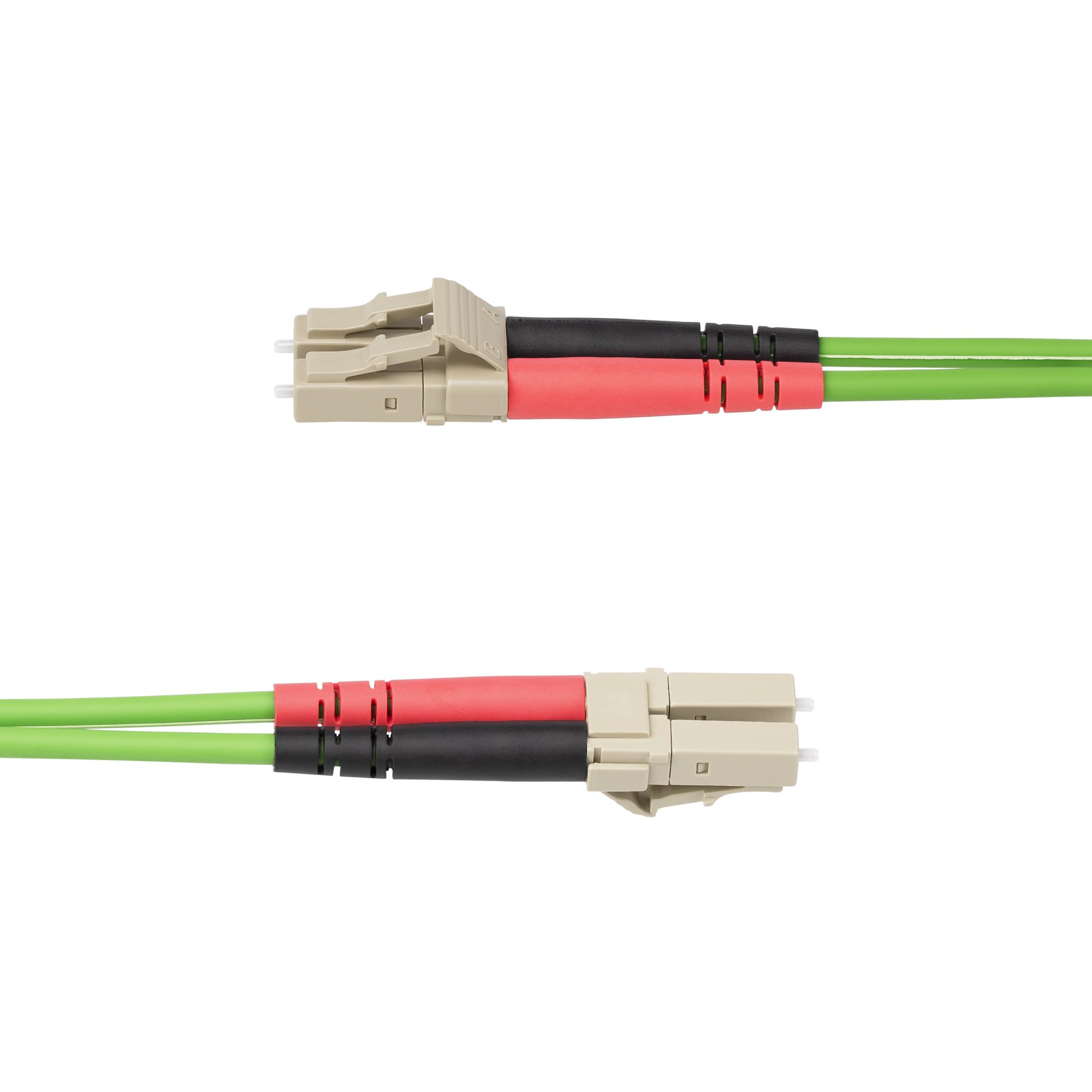 StarTech.com 5m LC naar LC (UPC) OM5 Multimode Glasvezelkabel, 50/125µm Duplex LOMMF/VCSEL Zipcord Fiber, 40G/100G Netwerken, Buigbestendig, Low Insertion Loss, LSZH Fiber Patchkabel - Afbeelding 4