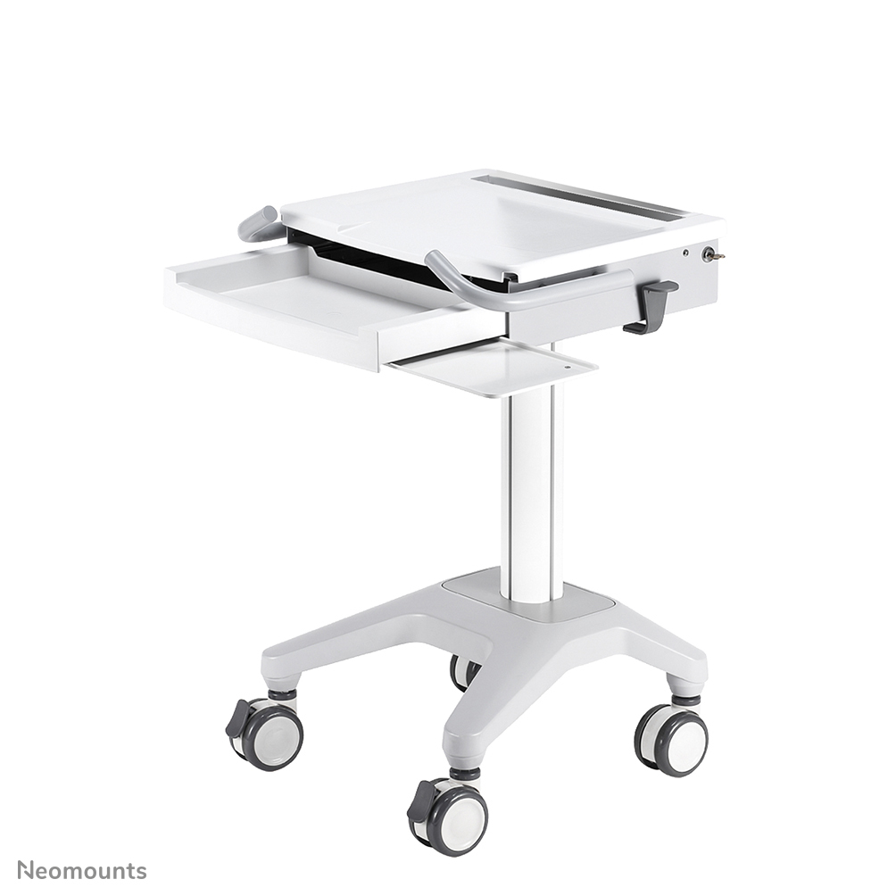 Neomounts MED-M200 Medisch mobiel werkstation 10-17" - gasveer - vergrendelbaar - Afbeelding 3