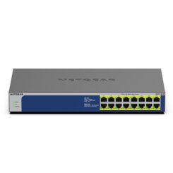 NETGEAR GS516PP Unmanaged Gigabit Ethernet (10/100/1000) Power over Ethernet (PoE) Blauw, Grijs - Afbeelding 2