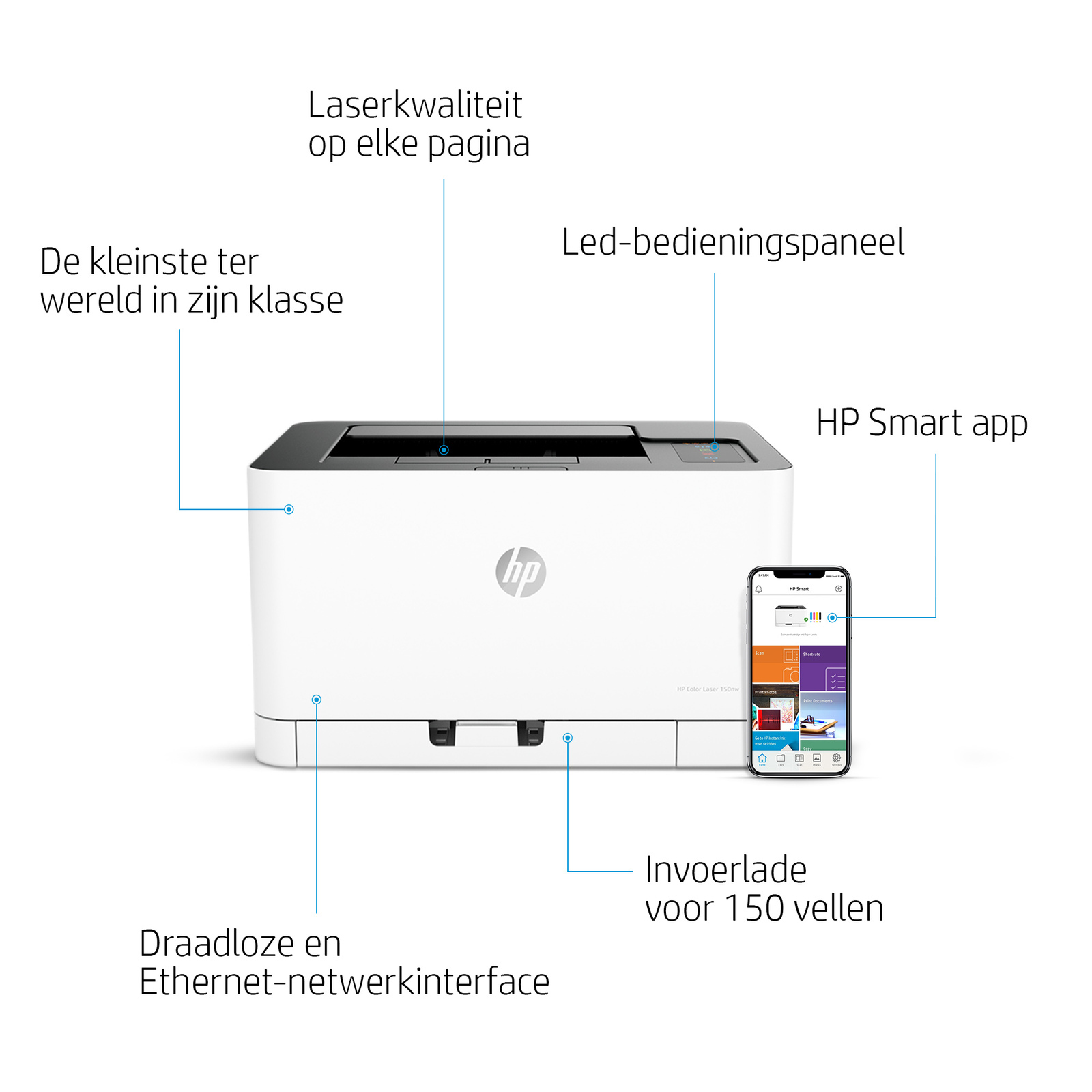 HP Color Laser 150nw - Afbeelding 19