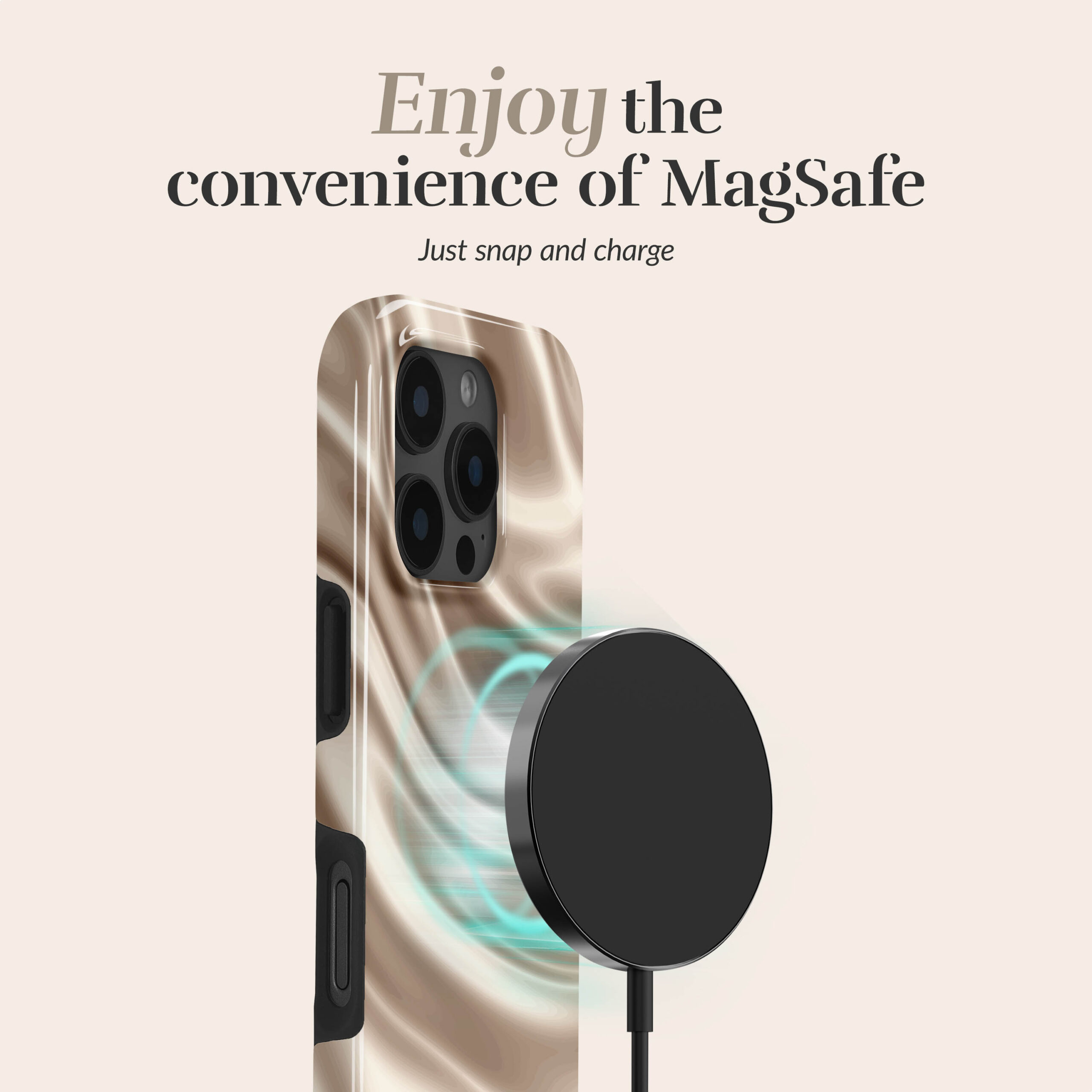 MIO Silky Dreams Magsafe Compatible for iPhone 13/14/15 - Afbeelding 2