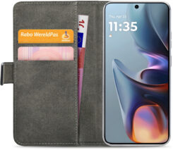 Mobilize Classic Gelly Wallet Book Case Motorola Moto E15/G05 Black - Afbeelding 3