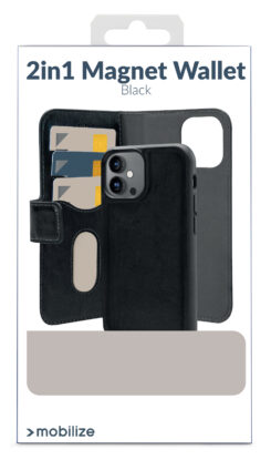 Mobilize 2in1 Magsafe Compatible Gelly Wallet Case Apple iPhone 17 Black - Afbeelding 9