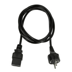 LogiLink CP151 electriciteitssnoer Zwart 1 m CEE7/7 IEC C19 - Afbeelding 3