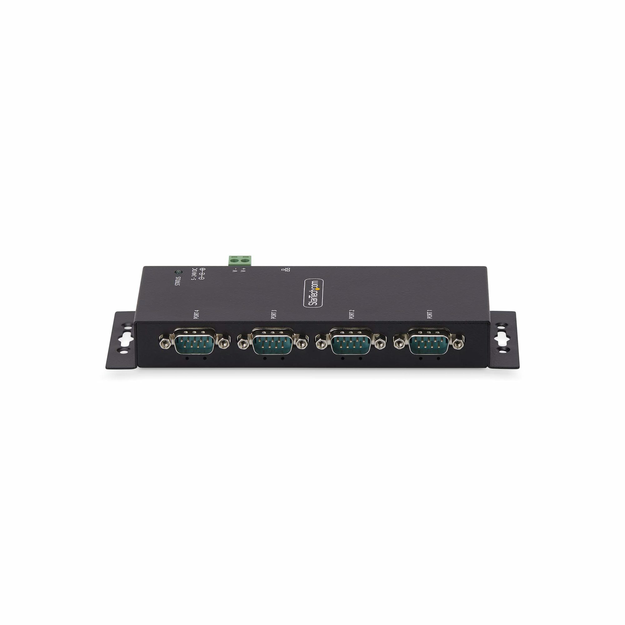 StarTech.com 4-Port Serieel naar Ethernet Adapter, IP Serial Device Server voor Remote RS232 Apparatuur, Muur/DIN Rail Monteerbaar, Metalen Behuizing, RJ45 LAN naar DB9 Converter - Afbeelding 4