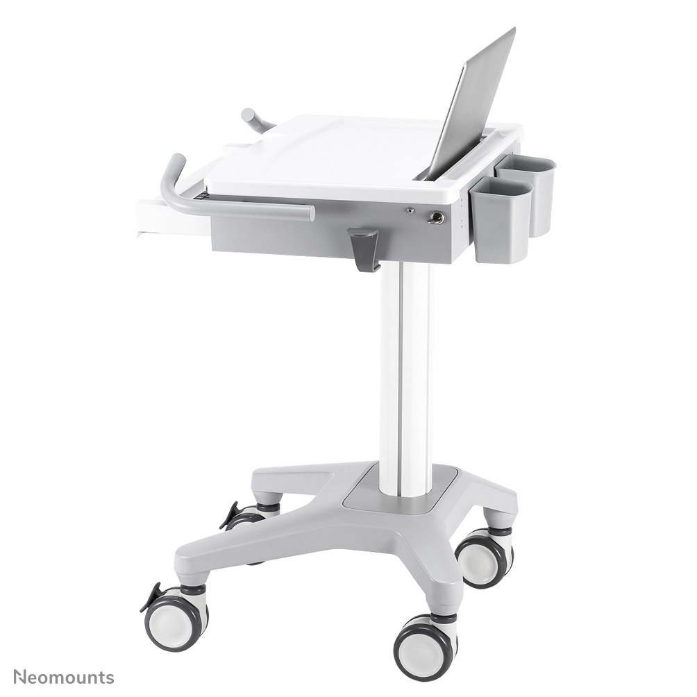 Neomounts MED-M200 Medisch mobiel werkstation 10-17" - gasveer - vergrendelbaar - Afbeelding 4