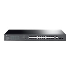 TP-Link TL-SG1428PE netwerk-switch Managed L2 Gigabit Ethernet (10/100/1000) Power over Ethernet (PoE) 1U Zwart - Afbeelding 2