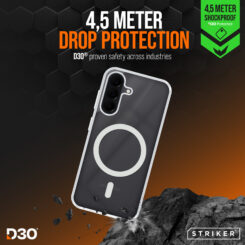 Striker X-Core - D3O Xtreme Impact Mag Case - Clear - Samsung A27 5G - Afbeelding 2