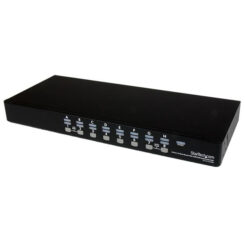 StarTech.com 16-poort 1U-Rack USB KVM-switch met OSD en Bekabeling - Afbeelding 2