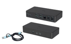 i-tec USB 3.0 / USB-C / Thunderbolt 3 Professional Dual 4K Display Docking Station Generation 2 + Power Delivery 100W - Afbeelding 2