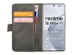 Mobilize Classic Gelly Wallet Book Case realme 16 Pro+ 5G Black - Afbeelding 2