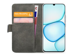 Mobilize Classic Gelly Wallet Book Case realme C100 5G Black - Afbeelding 2