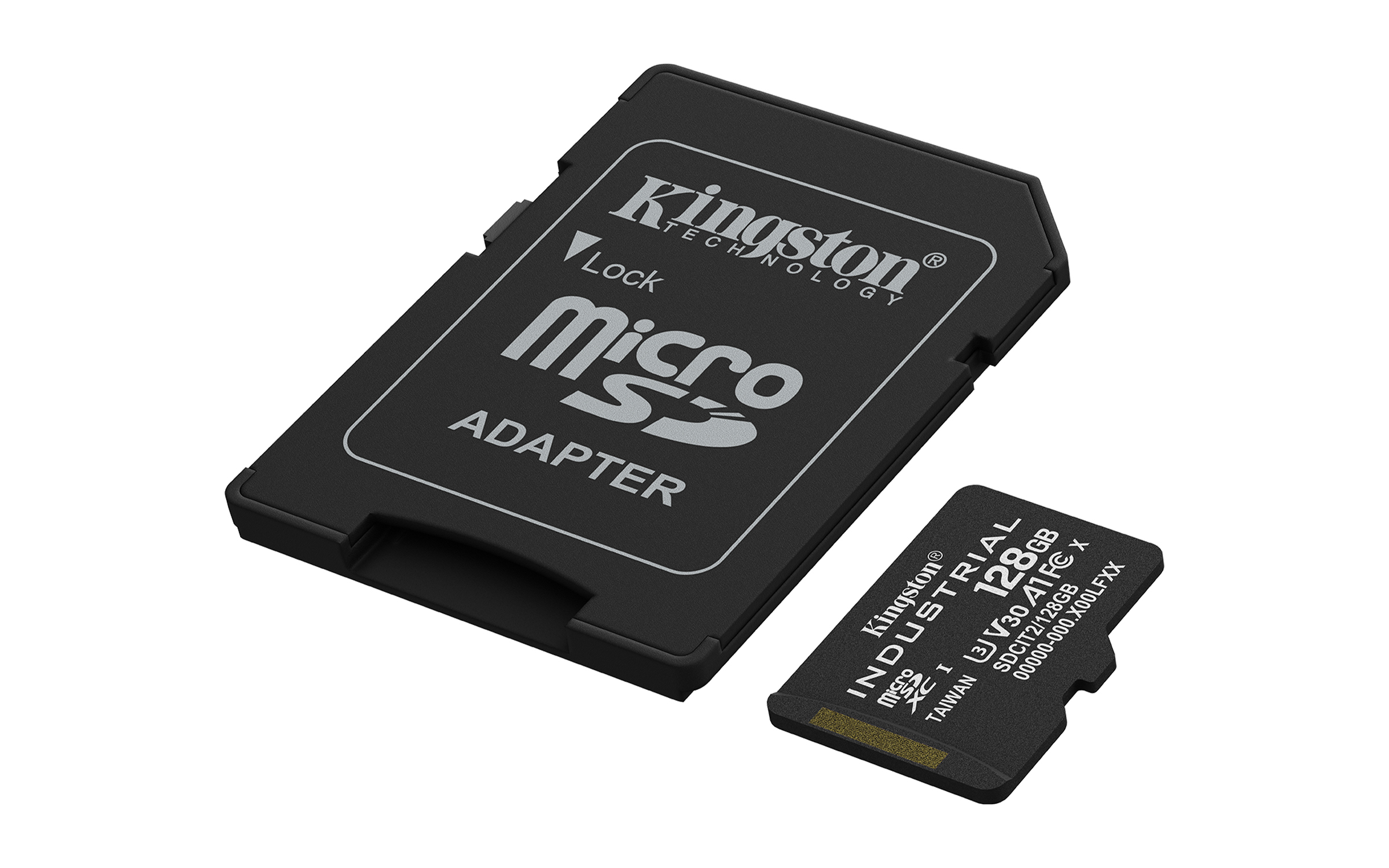 Kingston Technology 128GB microSDXC Industrial C10 A1 pSLC-kaart + SD-adapter - Afbeelding 3