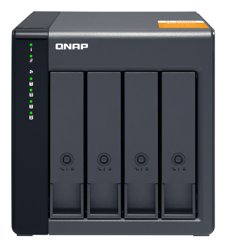 QNAP TL-D400S behuizing voor opslagstations HDD-/SSD-behuizing Zwart, Grijs 2.5/3.5" - Afbeelding 4